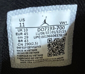 PREDAM Nike Jordan One Take 4 velkost EU 45 - 7