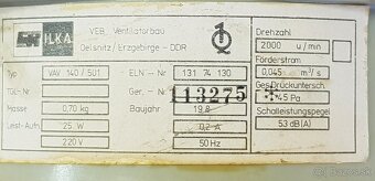 Ventilátory rôzne - 7