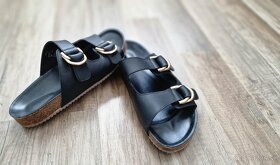nové ZaraHome kožené sandále/šlapky, vel.39 - 7