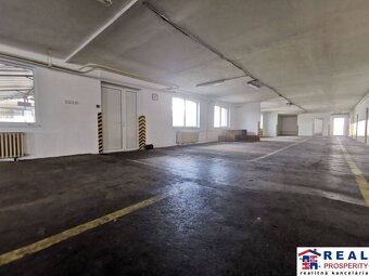 STROJNÍCKA: SKLAD 605 m2-naklad. rampa 164 m2, soc. záz., 4 - 7