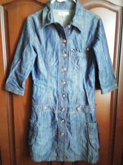 Nové šaty tunika, nove denim saty. - 7