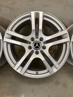 Nepoužité hliníkové disky 5x112 R18 Mercedes GLA Škoda VW - 7