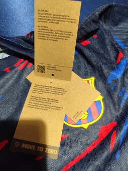 Dres Fc Barcelona Hráčsky Čierno-Modro-Červený Unikátny - 7