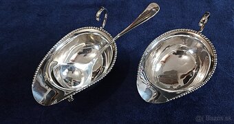 Investičné striebro–omáčkové loďky-Británia-rok 1919- 185g - 7