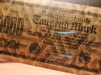 staré nemecké Ríšske bankovky - 7