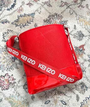 Červená kabelka Kenzo - 7