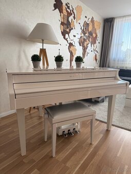 Predám digitálny klavír YAMAHA CLP-665GPWH - 7