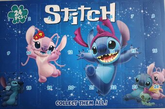 Adventný kalendár - postavičky  Minecraft, Spiderman, Stitch - 7