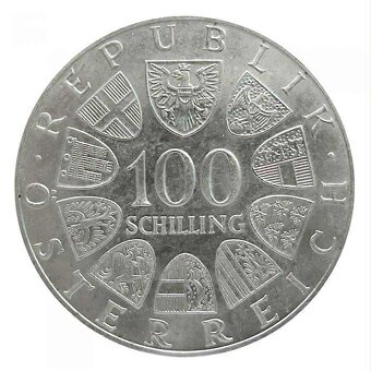100 schilling (strieborne) - 7