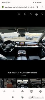 predám,vymením Audi A8 - 7