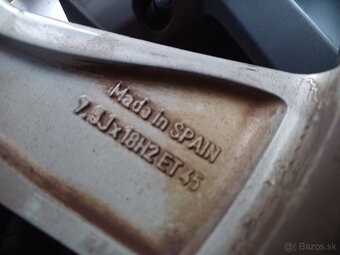 hlinikové disky org.-Seat/Vw/Skoda,--7,5Jx18-ET-45--5x112 - 7