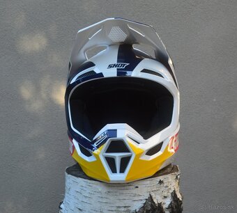shot ATV ENDURO MX MIPS helma modrá žltá ECE 2206 - 7