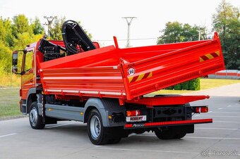 MERCEDES ATEGO 12T TROJSTRANNÝ SKLÁPAČ + HYDRAULICKÁ RUKA - 7