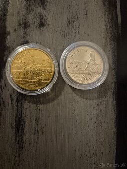 Pamatné mince - slovenské a české hrady a zámky - 7