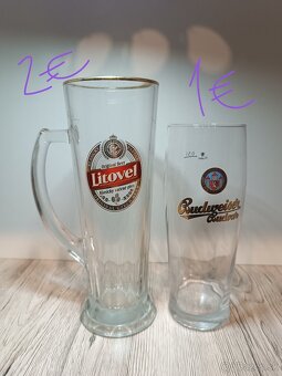 České pivové poháre 4 - 7