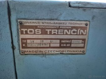 Sústruh SV 18 RA - 7