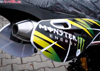 NOVÁ CROSS motorka BS 125ccm – 17/14 kolesá, BIG FRAME, manu - 7