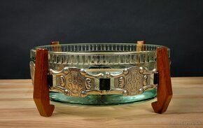 Retro poháre, Rigopal Industrial Argentina, sklenené misy... - 7