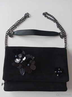 DLHÉ SPOLOČENS.ŠATY č.38-40+NÁUŠNICE+NOVÁ SPOLOČ.KABELKA=15€ - 7