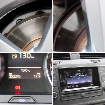 VW Golf 7 1.6 TDI 77 kW • 2013 • 252 tkm • Nové brzdy - 7