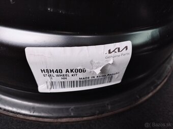 Originál plechové disky KIA 15" 4x100 - 7