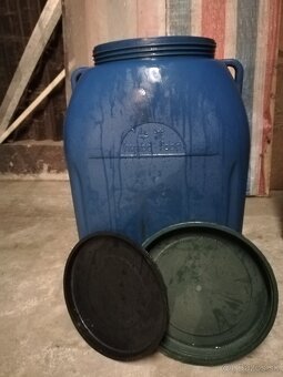 Plastové sudy 65L +možnosť dopraviť - 7