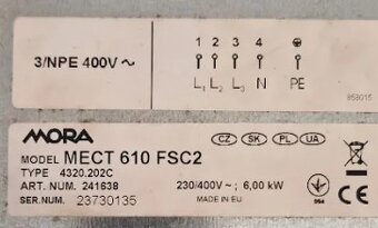 Sklokeramická doska Mora Mect 610 fsc2 - 7