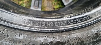 Disky 6,5x15 4x110 + pneumatiky 185/60 R15 - 7