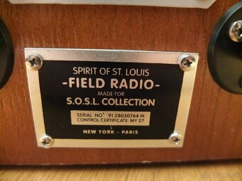 Spirit of St.Louis Field Radio-Přenosné FM/AMrádio - 7