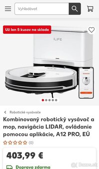 Robotický vysávač s dokovacou stanicou - 7