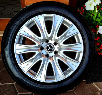 alu R18 5x112 orig. Mercedes S, letné/zimné pneu 245/50 - 7