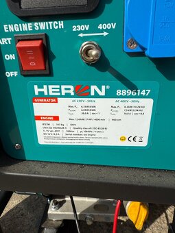 Elektrocentrala HERON 8,2kw - 7