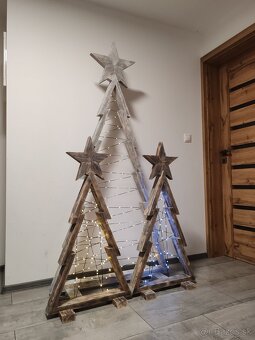 Drevený Vianočný stromček - 7