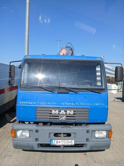 Predam  valnik Man z hydraulickou rukou - 7