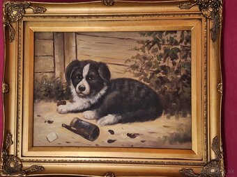 Staré maľované obrazy. - 7