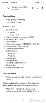 Zosilňovač Pioneer - 7