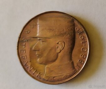 10 Kčs 1993 Štefaník,Chyboražba, POOTOČENY RUB. - 7