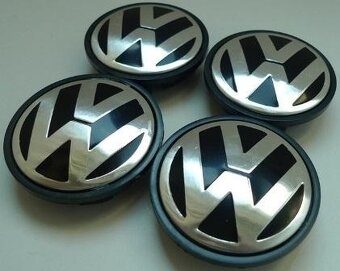 VW krytky stredovej diery Volkswagen, pukličky diskov PO - 7