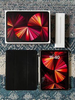 Apple iPad Pro 11" M1 128 GB + Apple Pencil + obaly - 7