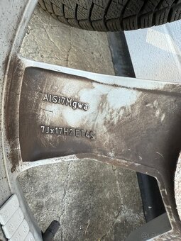 OIGINAL ŠKODA OCTAVIA DISKY 5x112 R17 205/55 R17 ZIMA 2 - 7