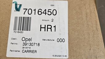 Predám nový orig.strešný nosič na opel Mokka - 7