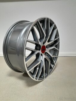 Alu disky R18 5x112 Et45 8J MAM RS4 PFP Seat Audi Vw Škoda - 7