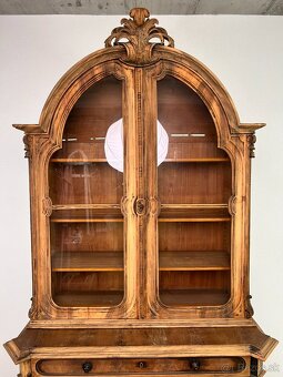 Starožitná vitrína/knižnica - 7