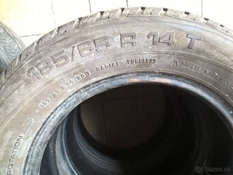 4 ks LETNÉ 185/65 R14 86T UNIROYAL cca 6-7mm LEN 39,99€/sada - 7