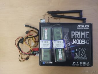 ASUS Prime J4005-C + 8GB RAM+M.2 128GB+WiFi/BT+120WPicoPSU - 7
