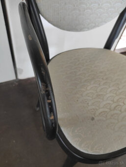 thonet stolička z ohybného dreva - 7