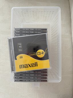 Predám CD médiá na napaľovanie Verbatim a Maxell - 7