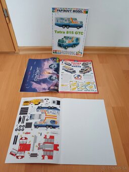TATRA 815 GTC 1:43, KADEN, STARÉ HRAČKY, TATRA KOLEM SVĔTA - 7