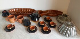 Formy na pečenie, čajova súprava, keramika - 7