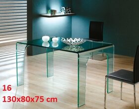 Predám dizajnové sklenené stoly - 7